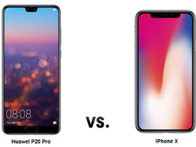 iPhone X ve Huawei P20 Pro 1